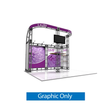 Load image into Gallery viewer, 10ft x 10ft Vela-2 Orbital Express Truss Display | expogoods.com

