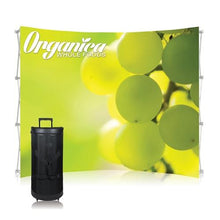 Load image into Gallery viewer, 10ft x 8ft Curved Ready Pop Up Fabric Display
