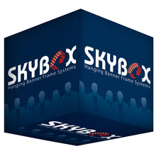 Load image into Gallery viewer, 10ft x 10ft Skybox Hanging Banner Cube | Single-Sided | Outside Graphic Kit
