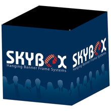 Load image into Gallery viewer, 10ft x 10ft Skybox Hanging Banner Cube | Single-Sided | Graphic Only
