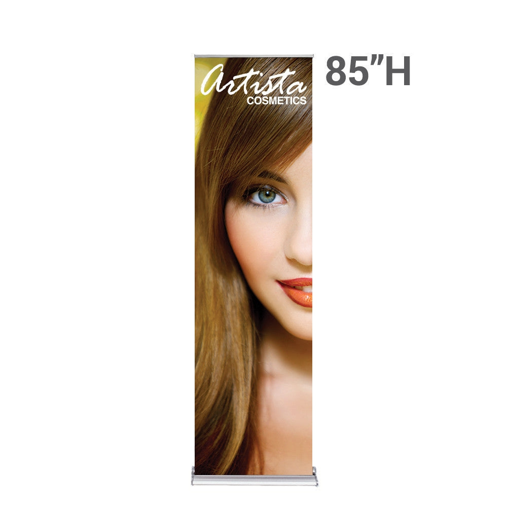 24in SilverStep Retractable Banner Stand Display | expogoods.com