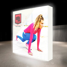 Load image into Gallery viewer, 7.5ft x 7.5ft Lumiere Light Wall Backlit Display | Single-Sided Kit | expogoods.com

